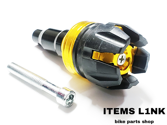 LK12-1GD マフラー サイレンサー スライダー ガード 金 AF/56/63 クレア/スクーピー AF/54/55 ジョルノ AF/24/70/77 汎用_画像5