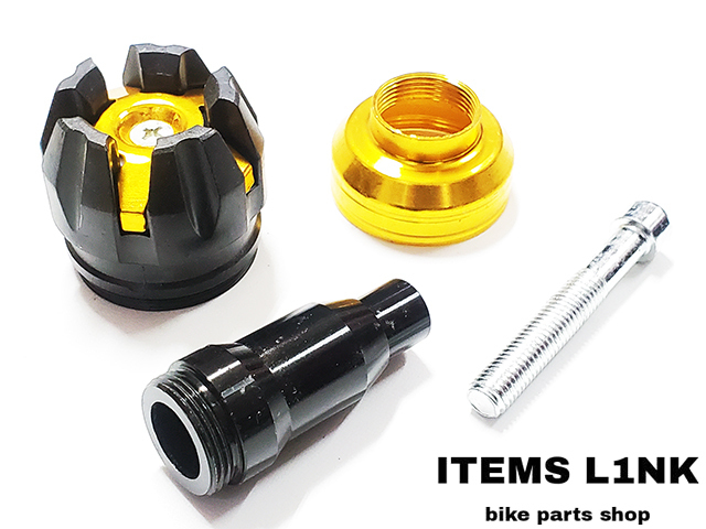 LK12-1GD マフラー サイレンサー スライダー ガード 金 AF/56/63 クレア/スクーピー AF/54/55 ジョルノ AF/24/70/77 汎用_画像6