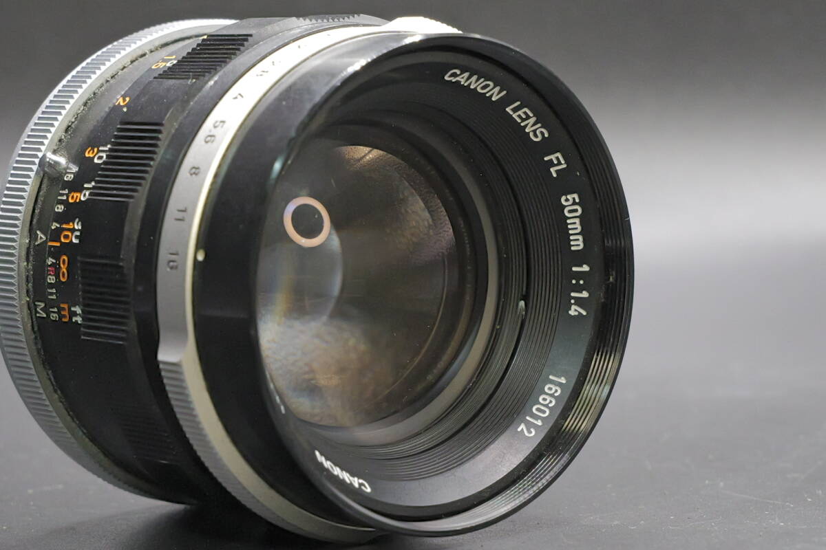 ★良品★キャノン CANON FL 50mm F1.4 動作OK @118_画像3