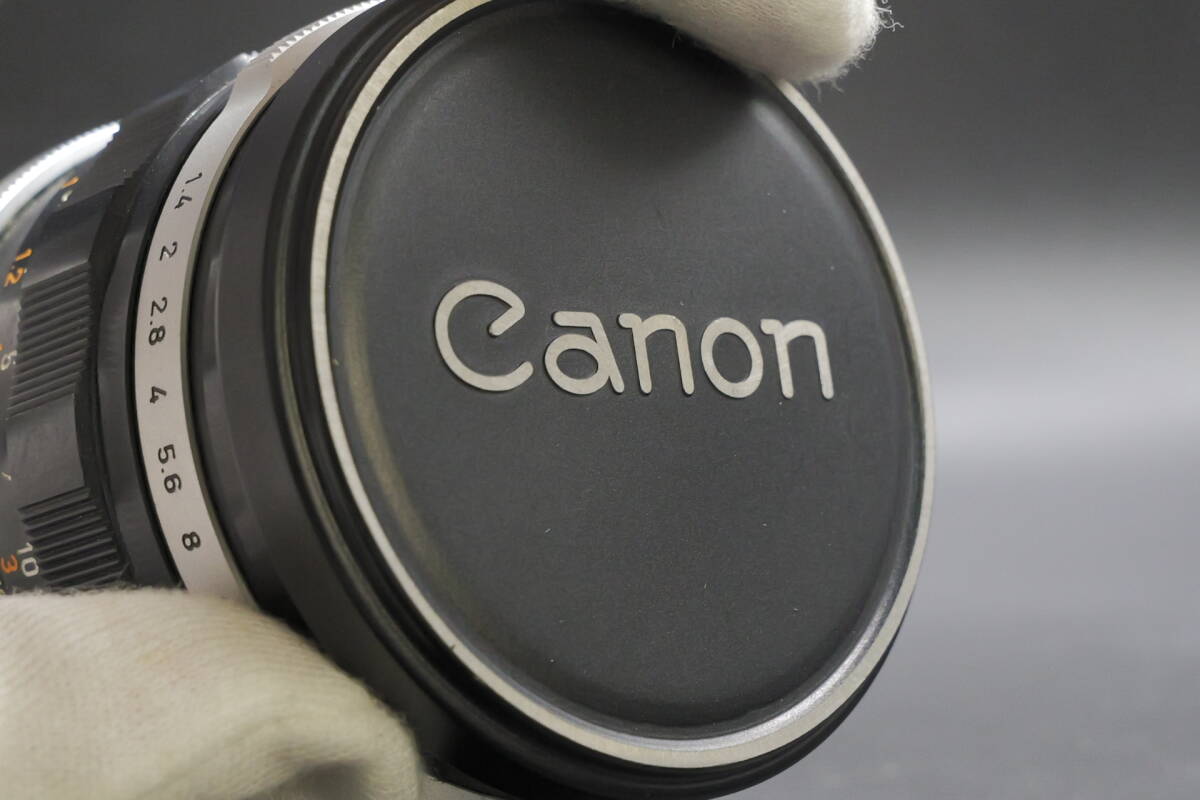 ★良品★キャノン CANON FL 50mm F1.4 動作OK @118_画像9