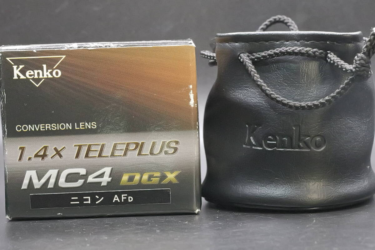 ★超極上★ケンコー KENKO N-AF 1.4X TELEPLUS MC4 ニコン Fマウント用 《箱、キャップ 付き》 ＃125_画像2