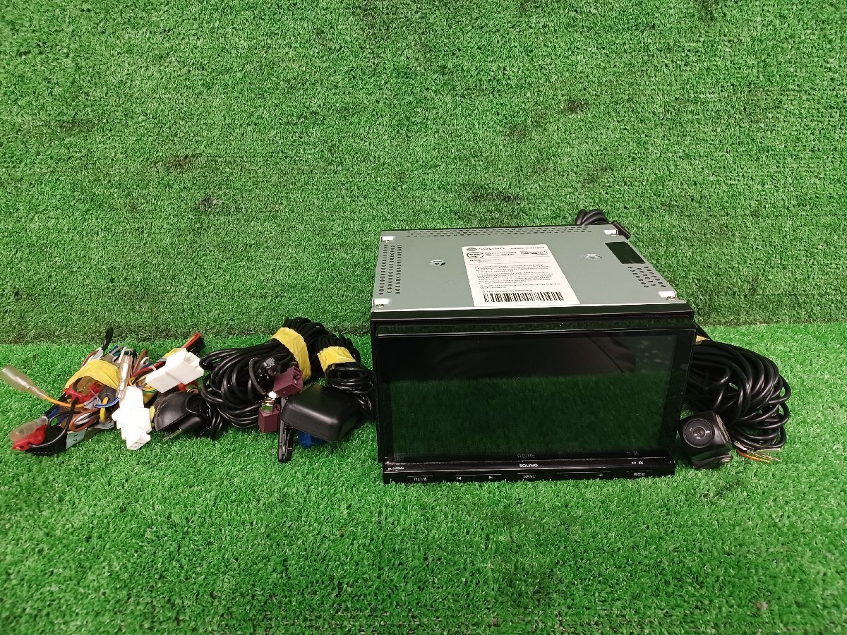 536581★SOLING/ソーリング【SL3118NVW】メモリー ナビ★ワンセグ 内蔵★DVD★Bluetooth★バックカメラ付★動作確認済_画像1