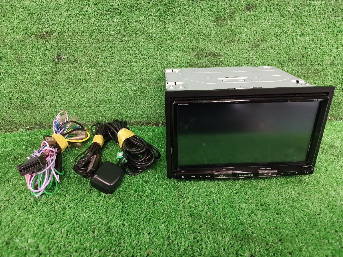 337897★carrozzeria/カロッツェリア【AVIC-RZ303】楽ナビ メモリー ナビ ワンセグ 内蔵★地デジ DVD 再生★2021年★動作OK