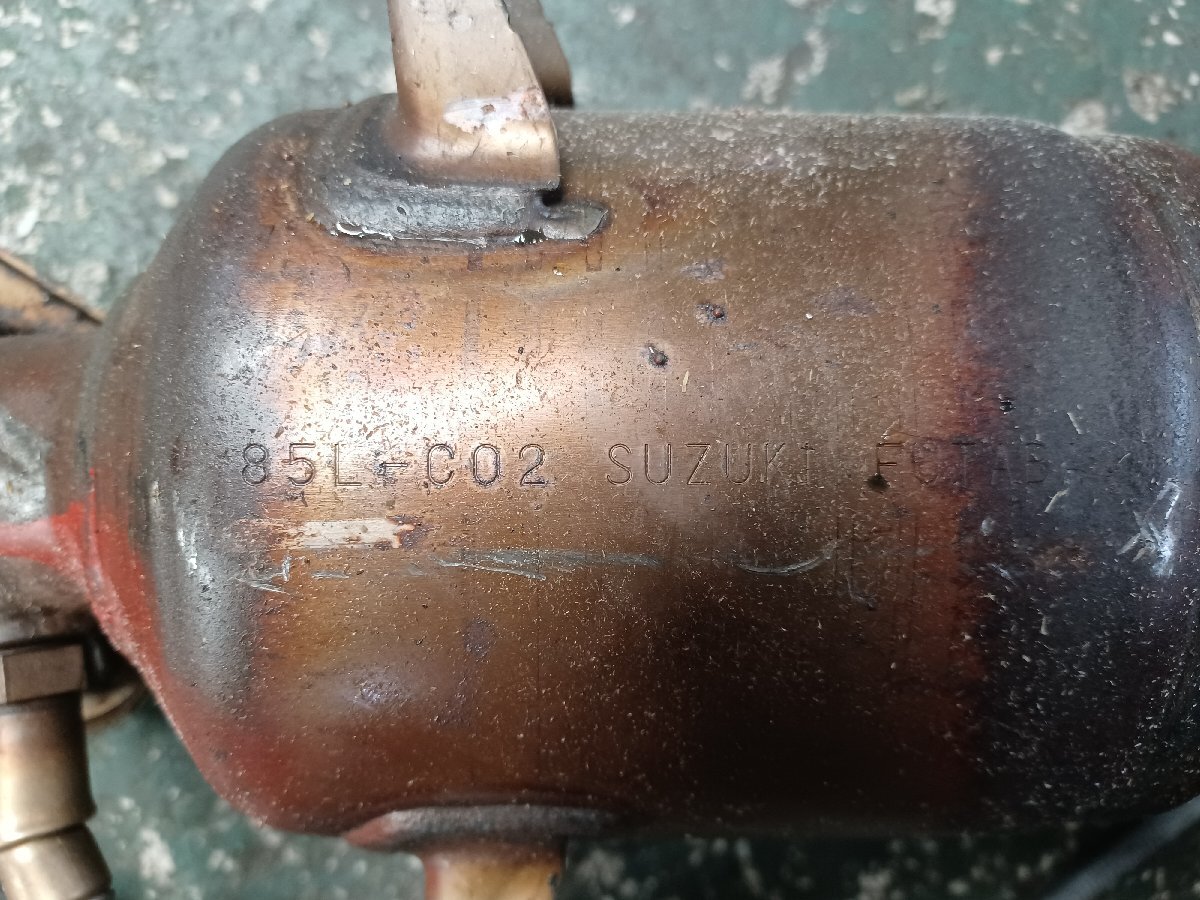 338084★MB15S デリカD2【純正】觸媒 コンバーター キャタライザー★エキゾーストパイプ★K12B★85L-C02★棚落ち無し★ジャンク