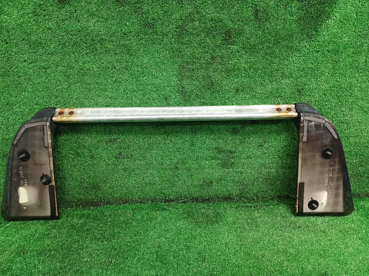 338110★TW1 TW2 サンバー【スバル/純正OP】メッキ モール バックドアガーニッシュ★ナンバー枠★ 2點セット★