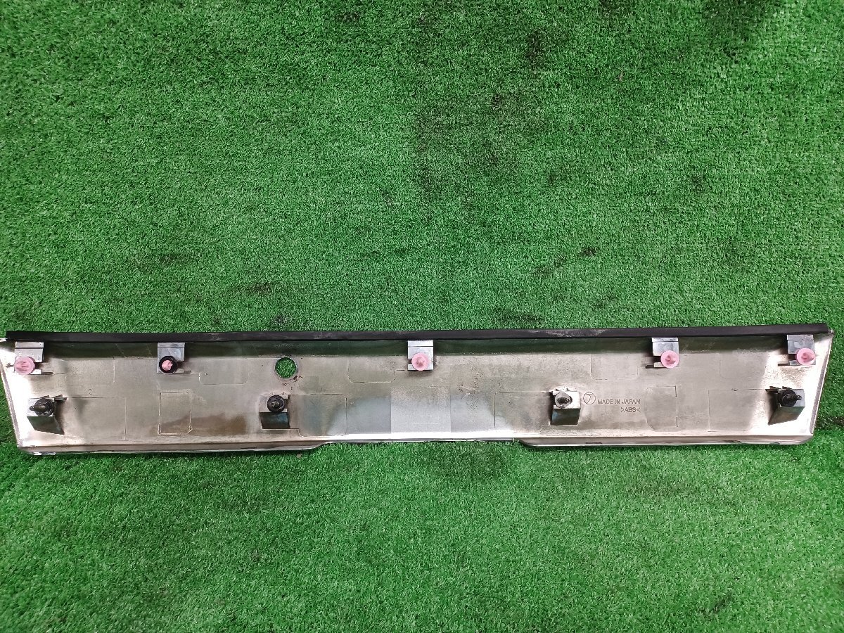 338110★TW1 TW2 サンバー【スバル/純正OP】メッキ モール バックドアガーニッシュ★ナンバー枠★ 2點セット★