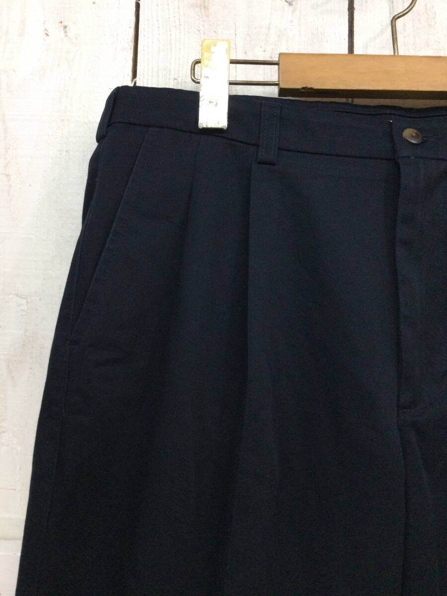 ST.JOHN’SBAY RELAXED FIT 2タック チノパン コットンパンツ W35 L32 メンズL〜 大きめ 良品綺麗_画像3