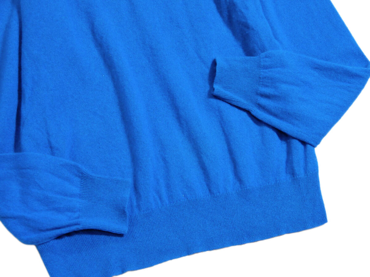ユニクロ UNIQLO 上質◆ カシミヤ100% Vネック ニット プルオーバー L_画像3