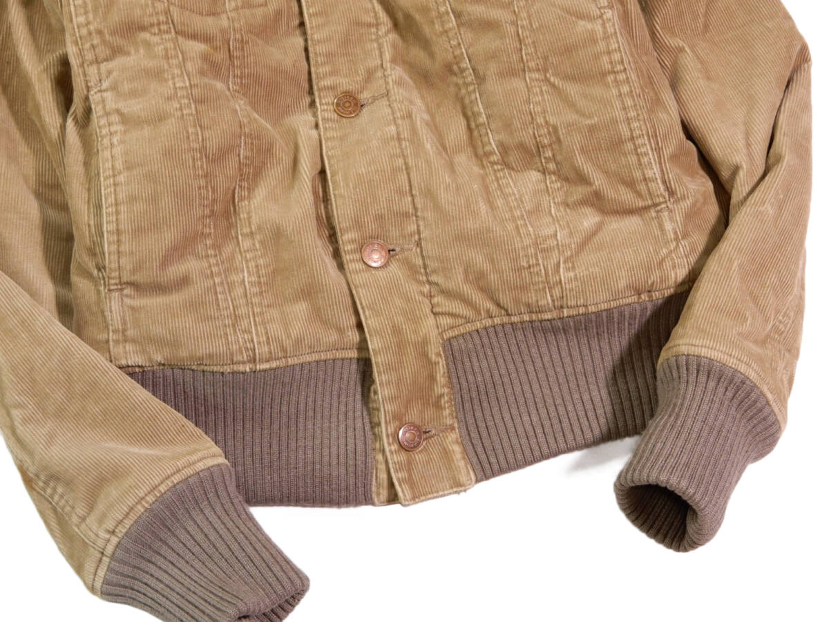 ヴィンテージ ヒステリックグラマー ヒステリックス HYSTERICS HYSTERIC GLAMOUR コーデュロ 里ボア ブルゾン ジャンパー 