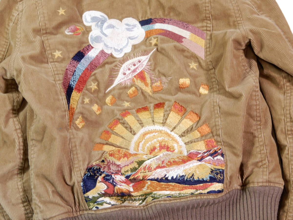 ヴィンテージ ヒステリックグラマー ヒステリックス HYSTERICS HYSTERIC GLAMOUR コーデュロ 里ボア ブルゾン ジャンパー 