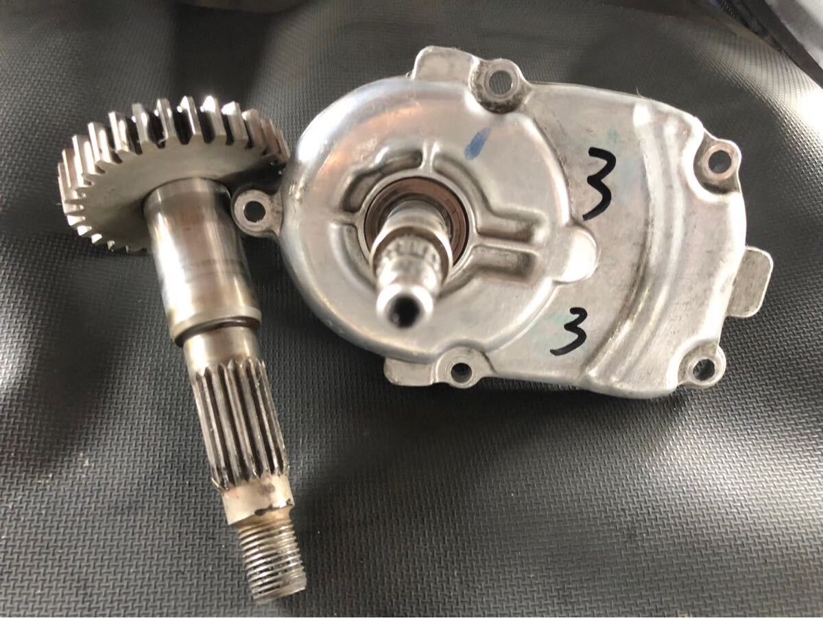 中古品 アクシス90 純正ミッション ジョグ90.3VR 3WF.AXIS. JOG90.