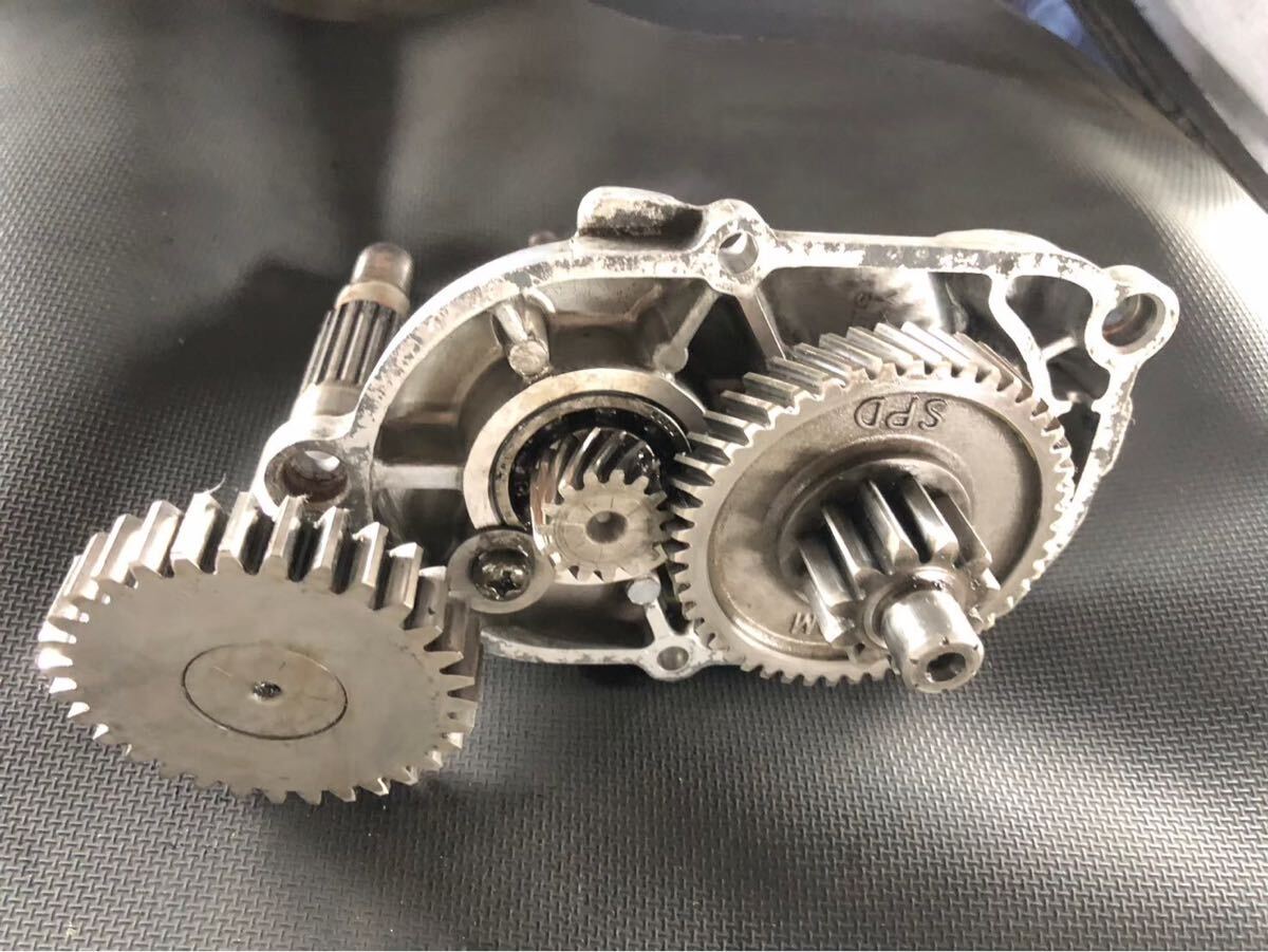 中古品 アクシス90 純正ミッション ジョグ90.3VR 3WF.AXIS. JOG90.