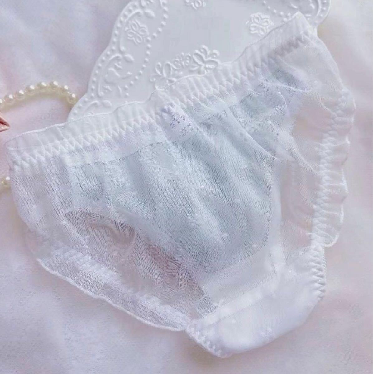 4枚組M レディースショーツ ジュニア 女子高校生大学生 ランジェリー　101号_画像4