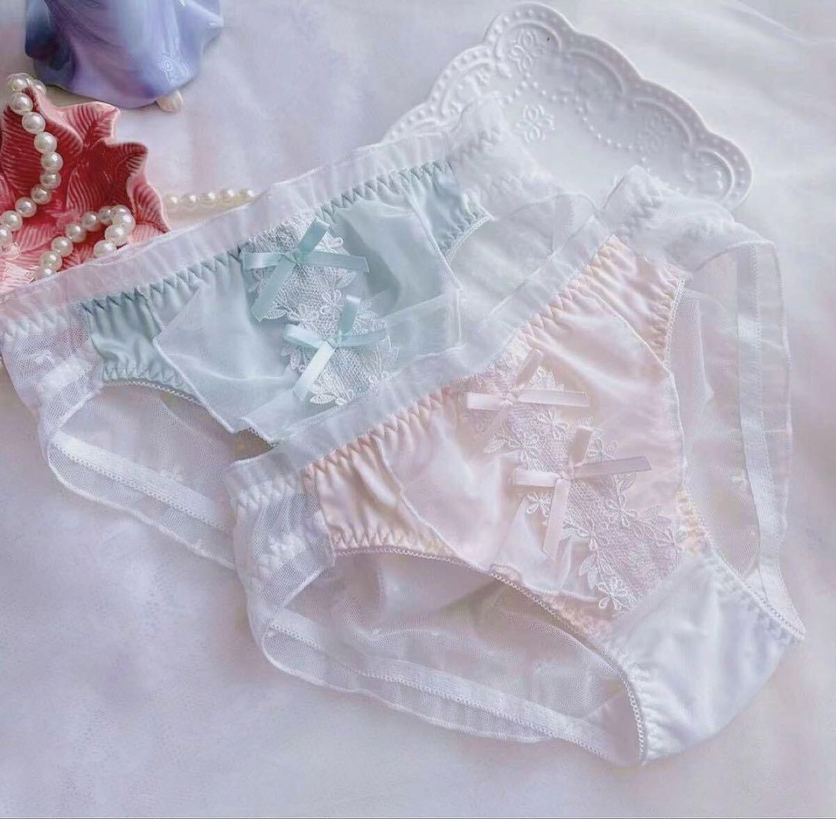 4枚組M レディースショーツ ジュニア 女子高校生大学生 ランジェリー　101号_画像9