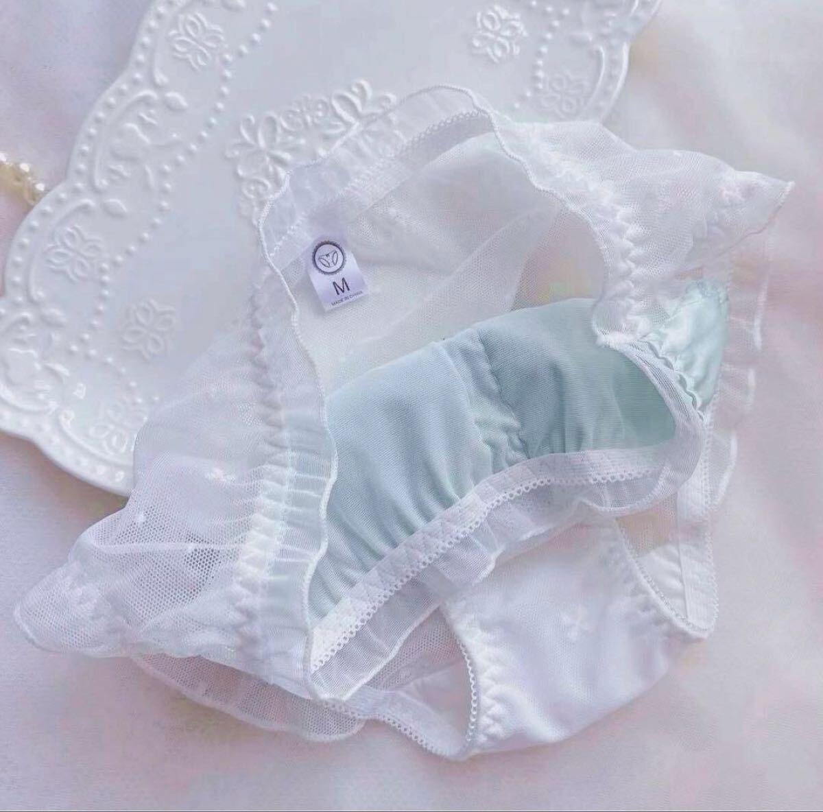 4枚組M レディースショーツ ジュニア 女子高校生大学生 ランジェリー　101号_画像3