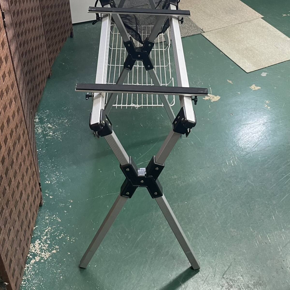 【廃番】コールマン アルミロールキッチンテーブル 170-5619 アウトドア キャンプ レジャー BBQ Coleman_画像7