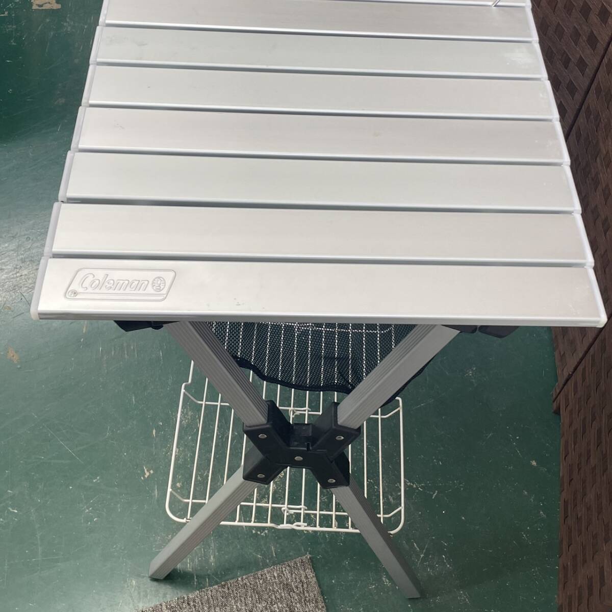 【廃番】コールマン アルミロールキッチンテーブル 170-5619 アウトドア キャンプ レジャー BBQ Coleman_画像4