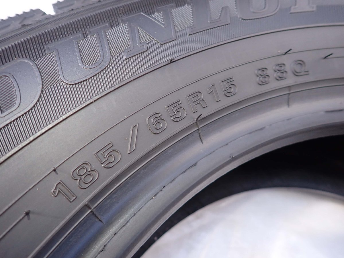 冬4本 会社宛 送料無料 185/65R15 88Q ダンロップ WINTER MAXX WM02 2024年製 アクア フィット MAZDA2 デミオ ノート 店頭交換OK NO,W1283_画像6