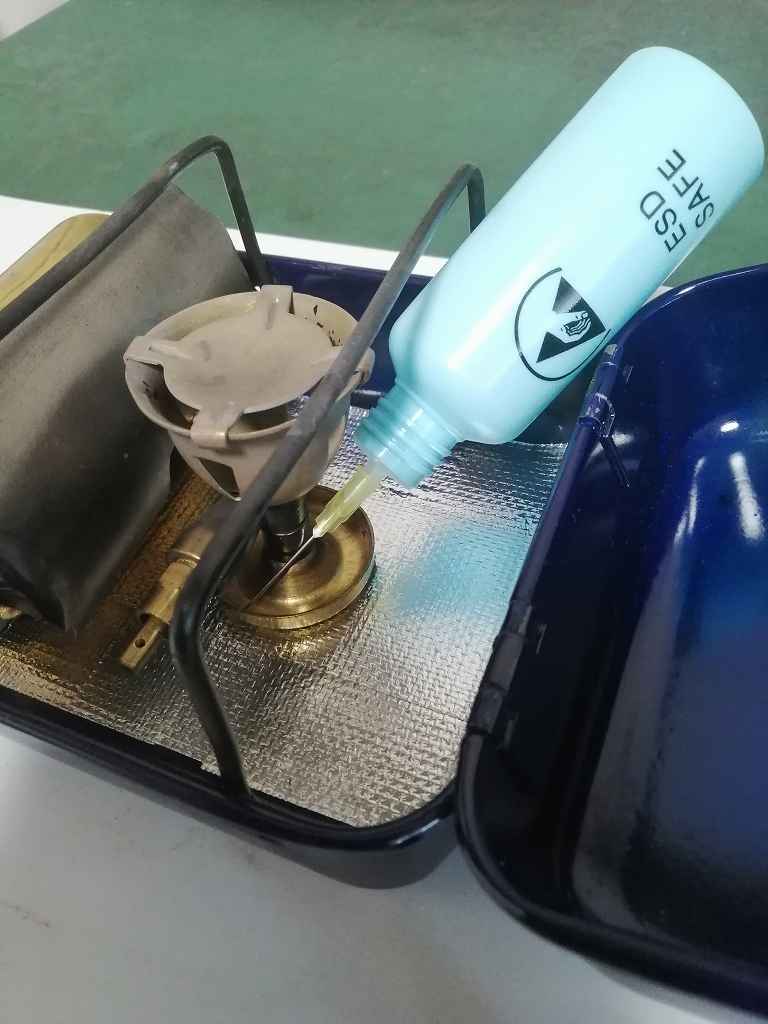 オプティマス　8Ｒ OPTIMUS　スベア　123Ｒ　Svea　 針付き燃料入れ_画像1