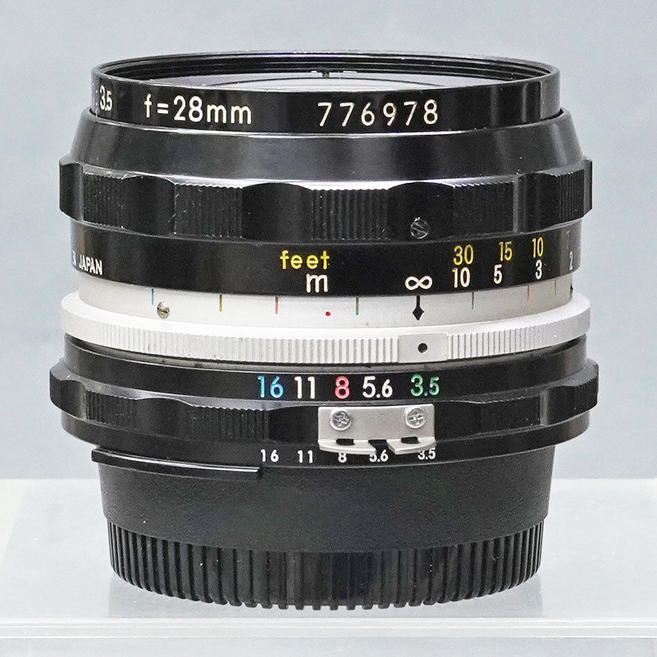 【59】 NIKON ニコン Nikkor 28mm f3.5　Ai 改造済_画像2
