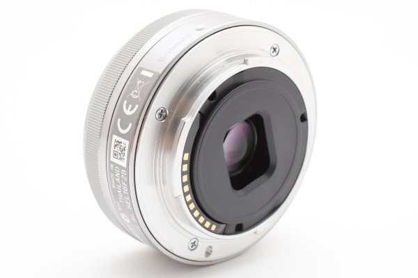 * очень красивый товар возвращенный товар гарантия * SONY Sony E 16mm F2.8 SEL16F28 серебряный E крепление влагостойкий шкаф управление #M504