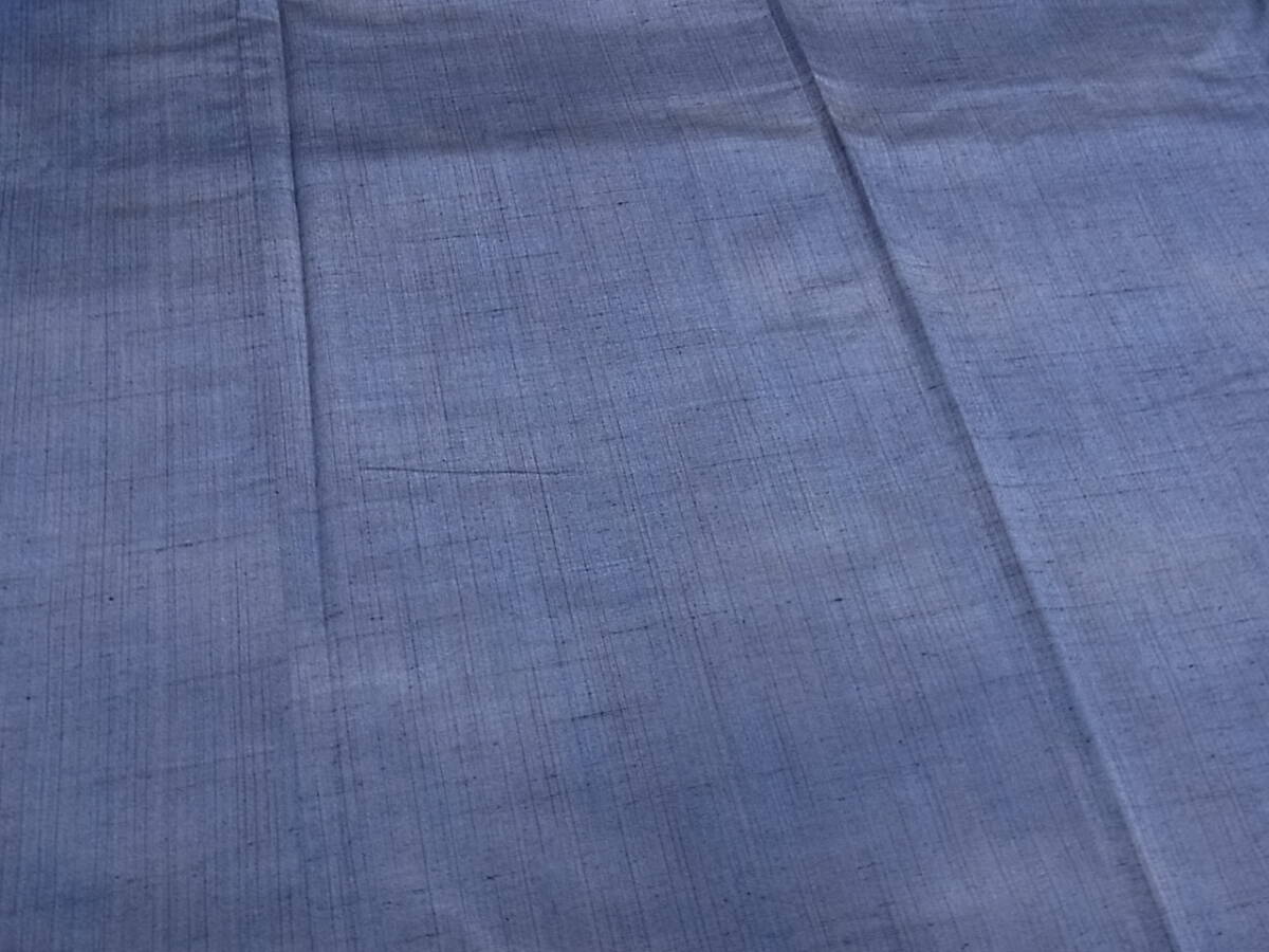 着物おきな2★紬　霞文　正絹★r2563_画像4