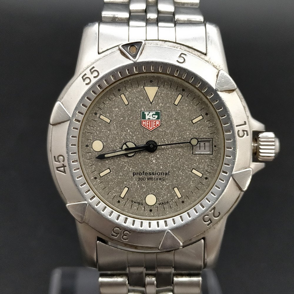 タグホイヤー TAG HEUER 腕時計 不動品 959.713G(プロフェッショナル200M) メンズ 2323877_画像1