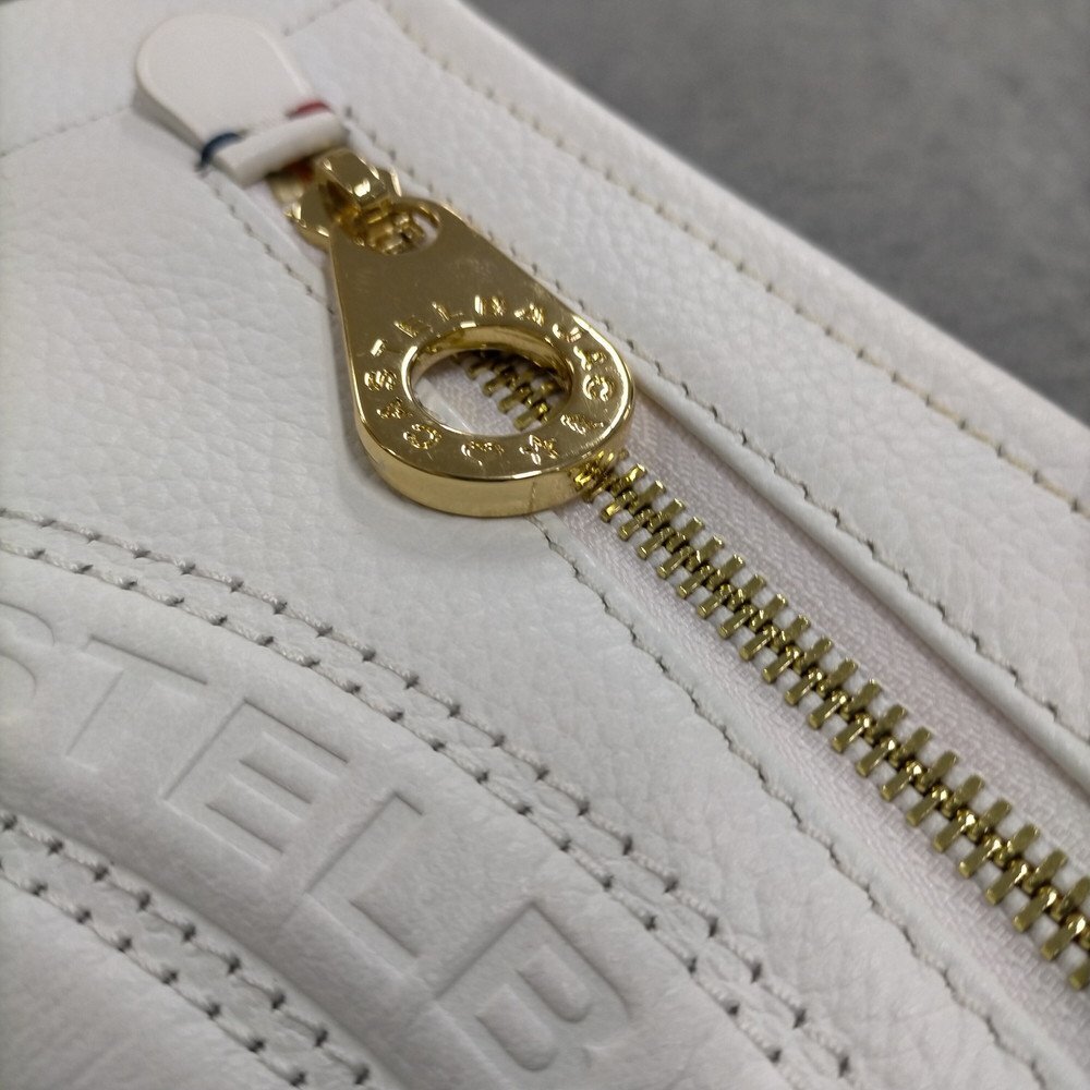 CASTELBAJAC カステルバジャック ショルダーバッグ ミニトート 白 ロゴ型押し ゴールド金具 3358114