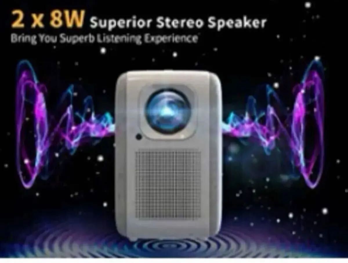 ETOE プロジェクター A1191 1080pフルHD 激安 ETOEプロジェクターA1191 1080P Wi-Fi4K対応フルHD解像度