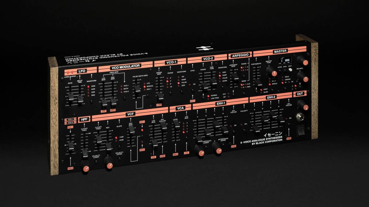 Black Corporation Ise - человек (Roland Jupiter-8 clone)