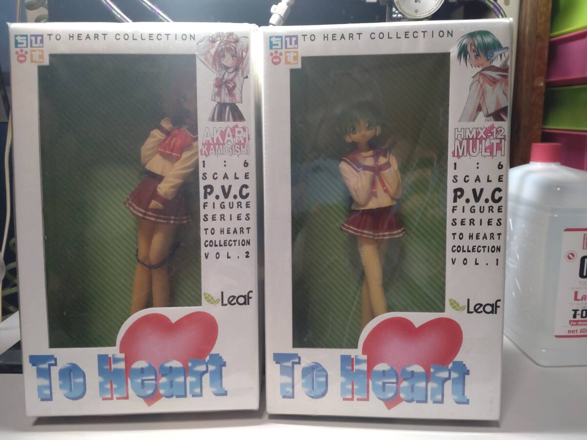 【ちびーず Leaf 】ToHeart HMX-12 マルチ MULTI & 神岸あかり 2種セット 1/6スケール PVCフィギュア