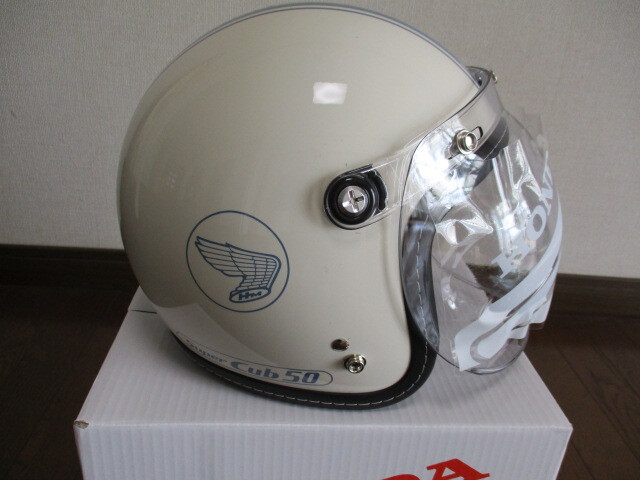 限定品！ホンダ スーパーカブ50 Final Edition ヘルメット新品 Lサイズ ホワイト