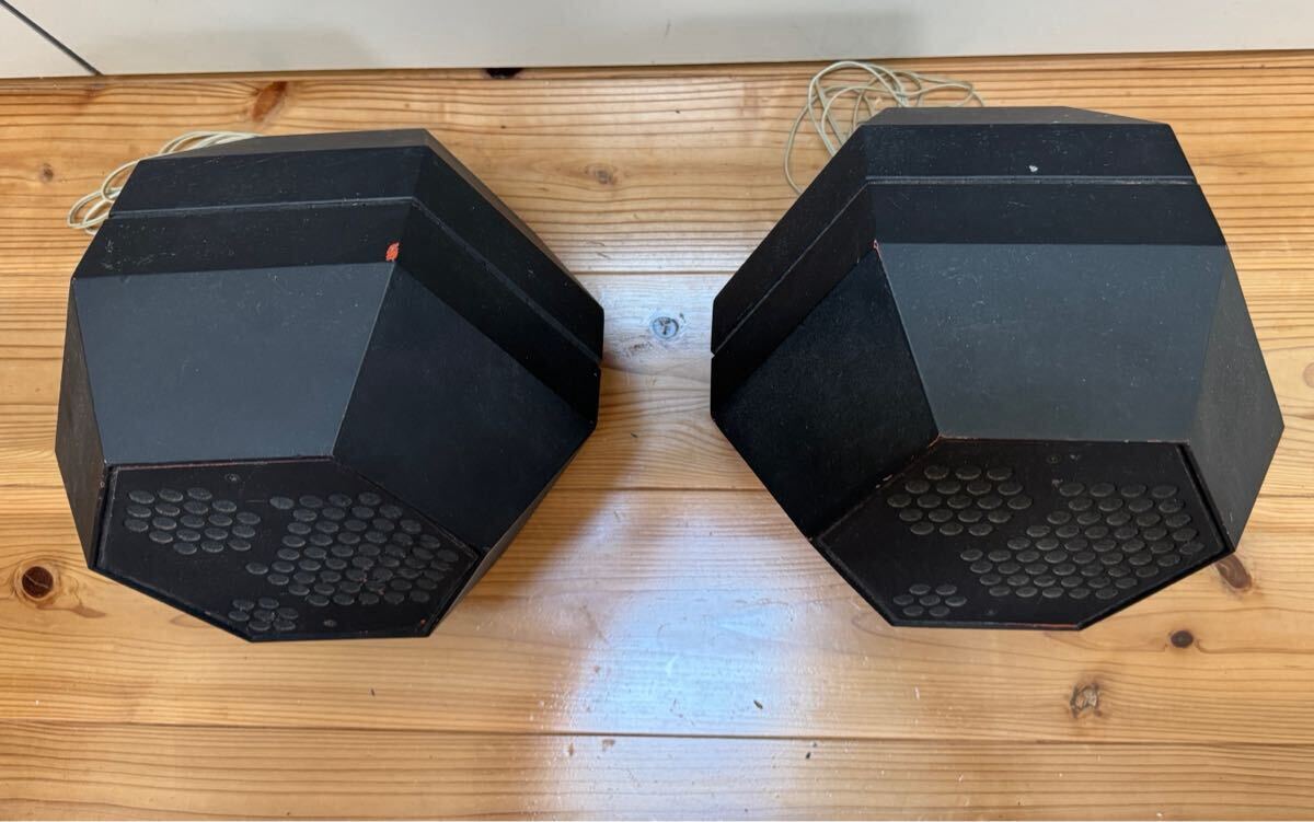 70sモダンデザイン☆ Tandberg Fasett タンベル 2スピーカーセット 検)BRAUN ディーターラムス Dieter Rams _画像4
