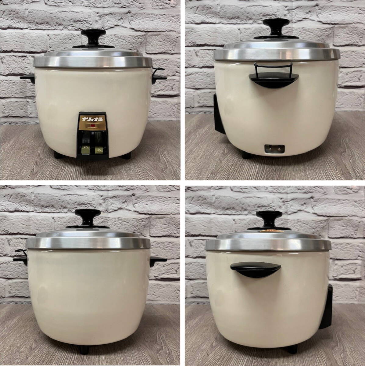 ☆送料無料☆ 昭和レトロ ナショナル 炊飯器 SR-15 未使用 通電のみ保証 ☆岩手花巻発☆_画像2