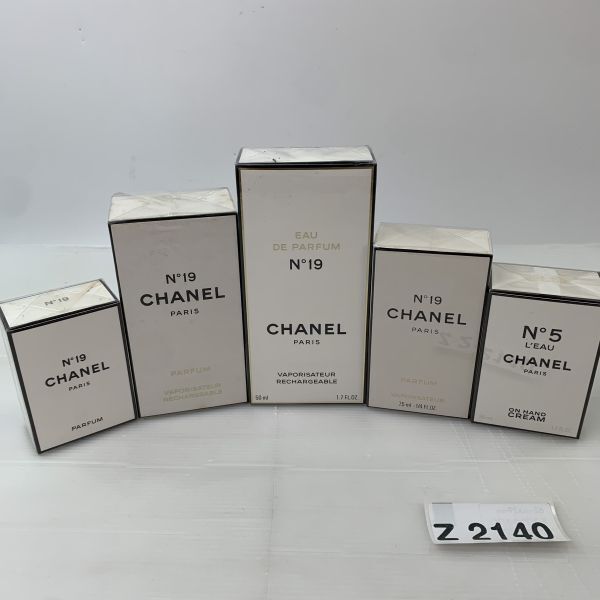1円~ CHANEL シャネル №5 №19 未開封 オードトワレ 香水 化粧品 まとめ セット 同梱発送不可 z2140
