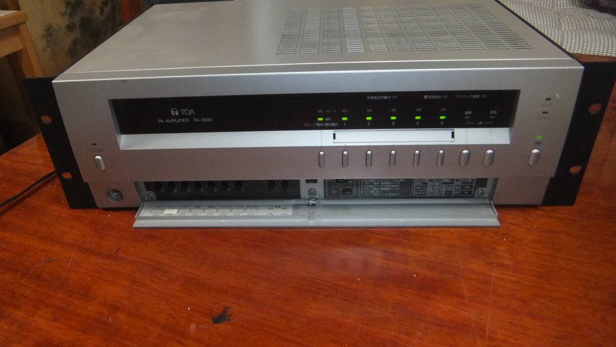 TOA　TA-2030　PA　AMPLIFIER_画像1
