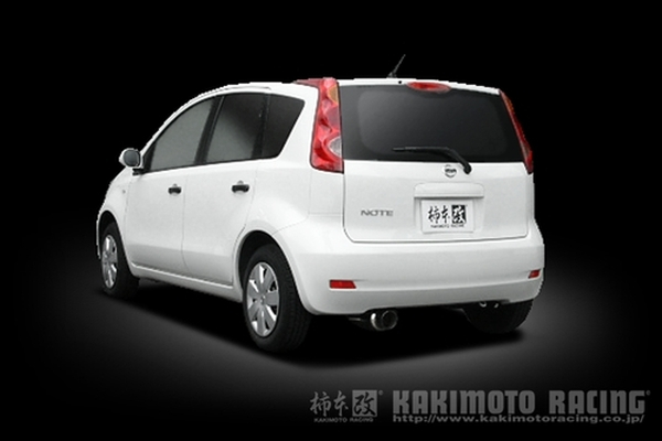 柿本改 ノート DBA-E11 hyper GTbox Rev. マフラー JASMA認定 N41368 柿本レーシング スポーツマフラー_画像3
