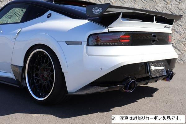 ガレージベリー フェアレディZ RZ34 リアサイドディフューザー 平織りカーボン 30-3431 GARAGE VARY カスタムパーツ_画像3