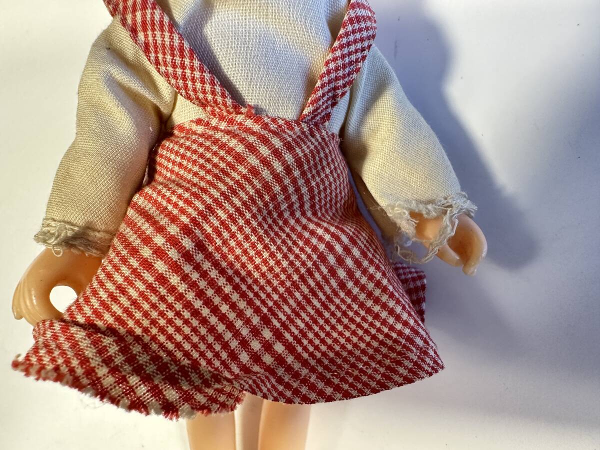 当時モノ/ソフビ/ワカメちゃん/TAKARA/全長17㎝/検：サザさん_画像3