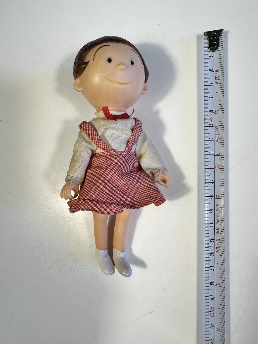 当時モノ/ソフビ/ワカメちゃん/TAKARA/全長17㎝/検：サザさん_画像1