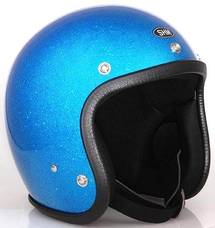  новый товар SHM Lot-504 хлопья покраска ламе покраска шлем (M размер /57cm~58cm) [ голубой ] DIN MARKET DIN рынок Vintage 