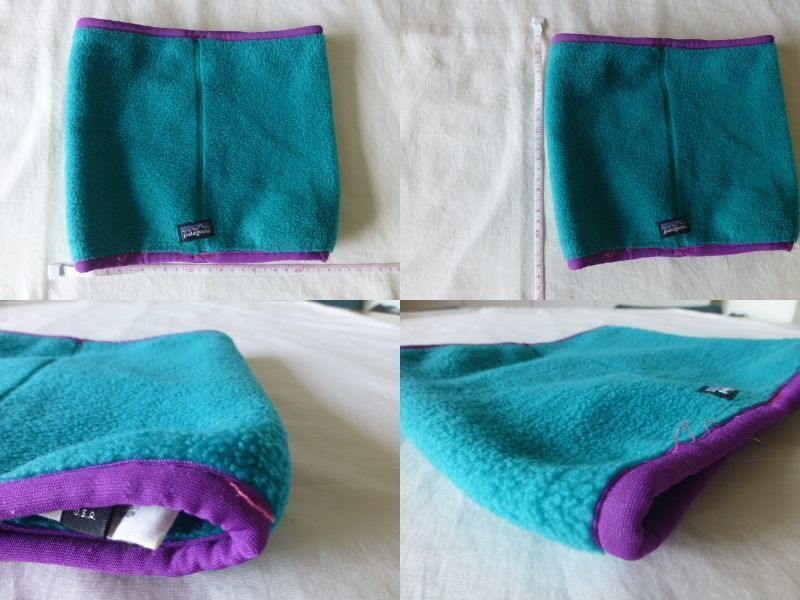 未使用 patagonia FA1989年 STRETCH SYNCHILLA NECK GAITER U.S.A製 ストレッチシンチラネックゲイター パタゴニア PATAGONIA patagonia_画像4