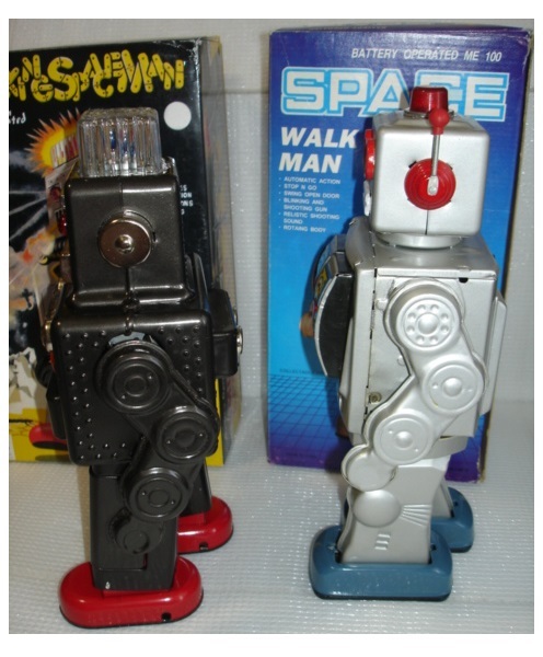 smo- King Space man ( переиздание ) & Space Walkman жестяная пластина * электрический * рабочий товар итого 2 шт. 