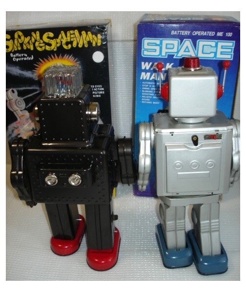 smo- King Space man ( переиздание ) & Space Walkman жестяная пластина * электрический * рабочий товар итого 2 шт. 