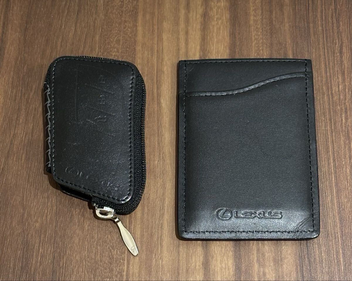 レクサスコレクション スマートキーケース&カードキーケース(スピンドル) 2点セット ブラック Lタイプ_画像6