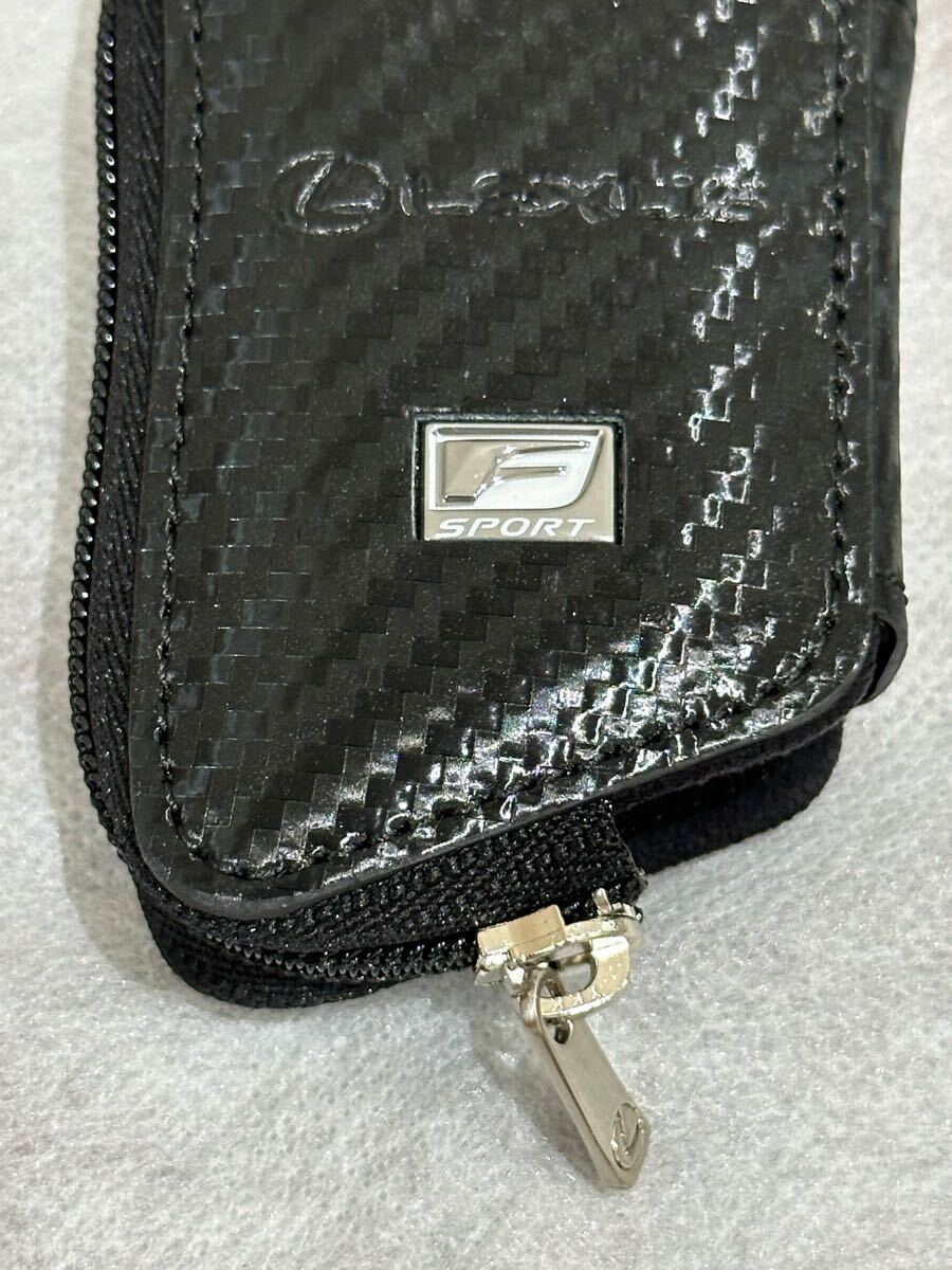 レクサスコレクション 純正 スマートキーケース Lタイプ(F SPORT) ハイブリッドレザー ブラック _画像3