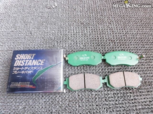 ★未使用☆GDA GGA インプレッサ ゼロスポーツ ショートディスタンス ストリート フロント 2POT ブレーキパッド SG5 等 / ZG3-2397_画像1