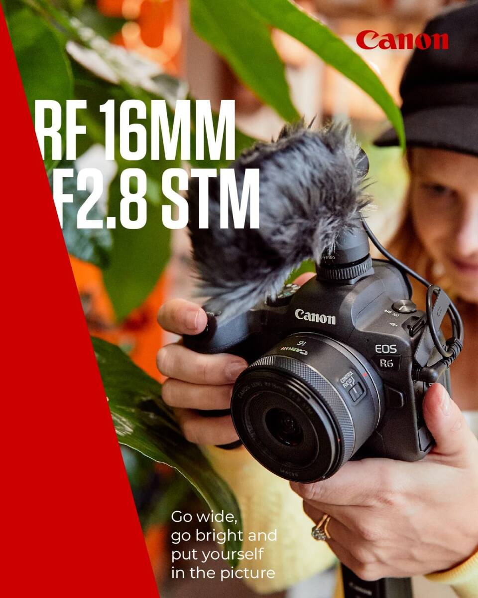【美品】キヤノン RF 16MM F2.8 STM　カバー及びケース付き_画像3