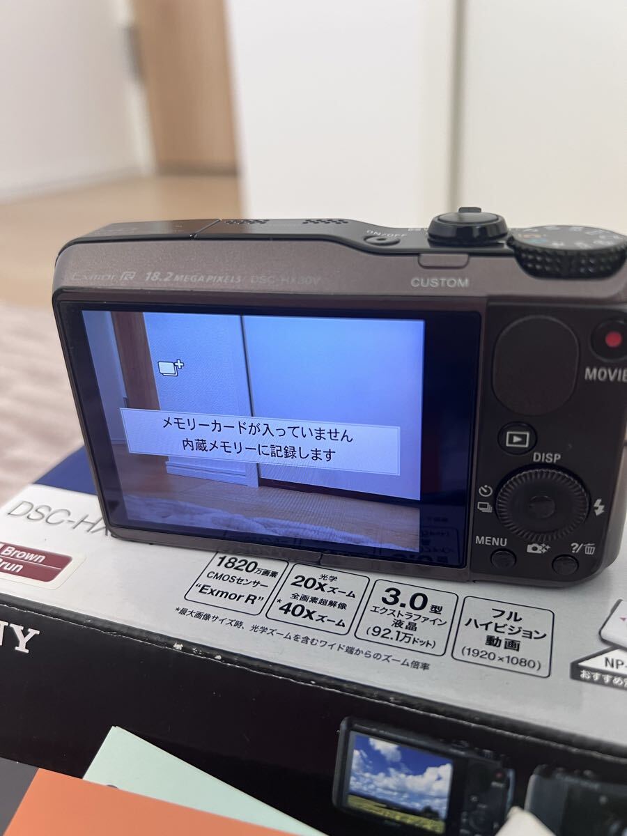 SONY Cyber-shot DSC-HX30V 箱付き　サイバーショット コンパクトデジタルカメラ デジカメ 