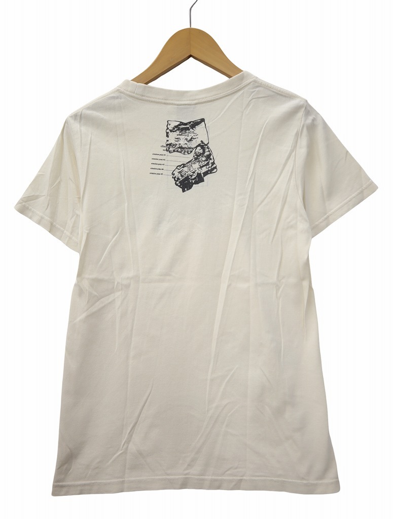 ナンバーナイン NUMBER (N)INE キメラプリント カットソー Tシャツ 1 IVORY(アイボリー) 春夏 メンズ_画像2